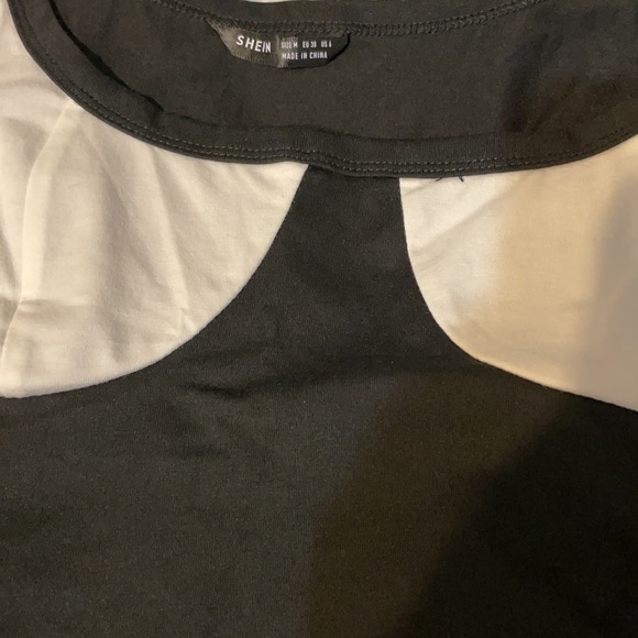 Shein color block & asymmetrical skirt set - Picture 6 of 8